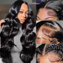 Perucas frontais de renda Flynet 220 Density Body Wave 76 cm de cabelo humano Perucas frontais de renda Flynet 220 Density Body Wave 76 cm de cabelo humano