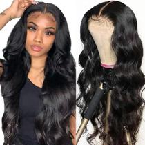 Perucas frontais de renda Hedy Body Wave Human Hair 24" para mulheres negras Perucas frontais de renda Hedy Body Wave Human Hair 24" para mulheres negras