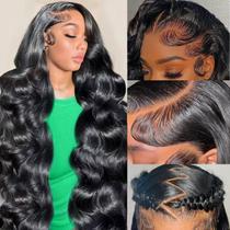 Perucas frontais de renda UltraFlower 13x6 Body Wave 81-91 cm de cabelo humano Perucas frontais de renda UltraFlower 13x6 Body Wave 81-91 cm de cabelo humano