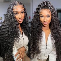 Perucas GAIWAC 66 cm Deep Wave 200% Densidade 13x6 Lace Front