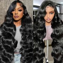 Perucas Lauberita 5x5 HD com fecho de renda Body Wave 180% de densidade Perucas Lauberita 5x5 HD com fecho de renda Body Wave 180% de densidade