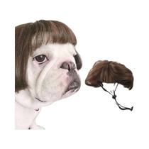 Perucas Para Animais De Estimação Para Cães E Gatos Acessórios De Cosplay Conjunto De Cabelo