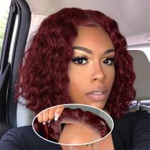 Perucas que Amygirl Wear and Go, sem cola, 100% cabelo humano, 8" Bob Perucas que Amygirl Wear and Go, sem cola, 100% cabelo humano, 8" Bob