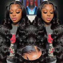Perucas sem cola Uonoco Wear and Go 180% Density Body Wave