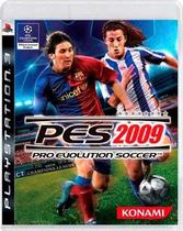 PES 2009 - Jogo PS3 Midia Fisica