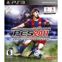 Pes 2011 pro evolution soccer ps3 midia fisica original