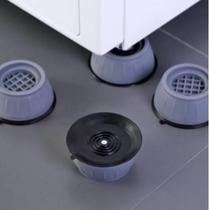 Pés Antivibração para Máquina de Lavar Kit 4 Suportes AntiRuído, Niveladores e Protetores de Piso