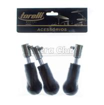 Pés de Borracha para Surdo Torelli TA043 Kit com 3 Unidades com Amortecimento para Diversas Marcas Pés de Borracha para Surdo Torelli TA043 Kit com 3 Unidades com Amortecimento para Diversas Marcas