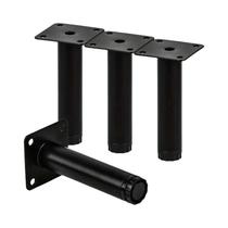 Pés De Móveis Modernos Em Metal 4 Peças Para Sofá, Cadeira, Puff, Armário, Mesa - Suporte De