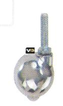 Pés metal AL 613 c/ 6 cm diam. Pés metal AL 613 c/ 6 cm diam.