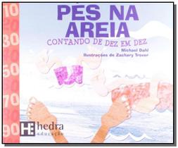 Pes na areia: contando de dez em dez - colecao mat