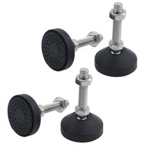 Pés niveladores para móveis Antrader M10 com base de nylon 48 mm Pés niveladores para móveis Antrader M10 com base de nylon 48 mm
