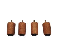 Pés Para Cama Box - 6 Unidades de 6 cm