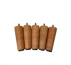 Pés Para Cama Box de 12 cm Kit Com 6 Unidades Mel