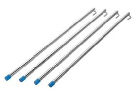 Pés Para Fogareiro Universal 60cm zincado Qualinox 0700 Pés Para Fogareiro Universal 60cm zincado Qualinox 0700