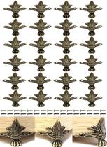 Pés para Móveis Olldag 24 Peças Bronze Antigo Liga de Zinco 3 x 3 x 4 cm Pés para Móveis Olldag 24 Peças Bronze Antigo Liga de Zinco 3 x 3 x 4 cm
