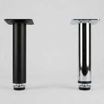 Pés Tubular Preto 20cm Regulável Alumínio Para Móveis Gabinete Armário Cozinha Kit Pés Tubular Preto 20cm Regulável Alumínio Para Móveis Gabinete Armário Cozinha Kit