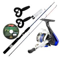Pesca Albatroz Ultra Light Vara 8-16 LBS+ Molinete - Itens Pesca Albatroz Ultra Light Vara 8-16 LBS+ Molinete - Itens