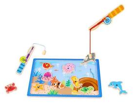 Pesca Divertida De Madeira Da Tooky Toy - Cód. Tkf040