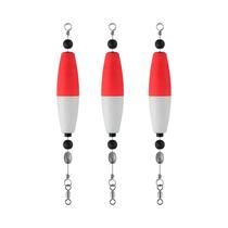 Pesca flutua com cortiça para pesca, 3 partes, flutuador, chocalho, flo