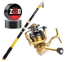 Pesca Praia, Costão Vara Albatroz+ Molinete 7000- 300m Linha Pesca Praia, Costão Vara Albatroz+ Molinete 7000- 300m Linha