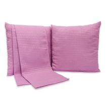 Peseira CASAL + 2 Capas de Almofadas 40x40cm Piquet