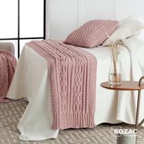 Peseira de Cama Tricot Chenille Toque Aconchegante