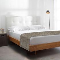 Peseira de Chenille PALHA (70cm x 260cm)