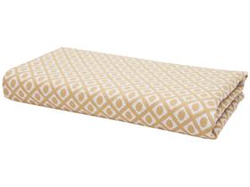 Peseira King 65x260cm Laranja Lartex Jacquard Hog