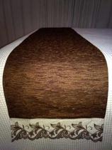 Peseira Xale Cama Bordado Richilieu King Size Linda Peseira Xale Cama Bordado Richilieu King Size Linda