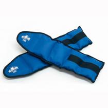 Pesinho de perna Par Tornozeleria Peso 1kg Caneleira de Para Fortalecimento Perna Reabilitação Yoga Flexora Abdutora Extensora Academia