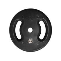Peso de Ferro Fundido Injetado 0.714A para Musculação com Alça Lateral 10kg Preto
