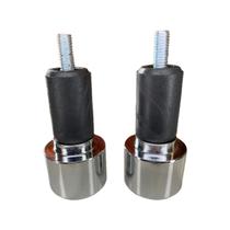 Peso De Guidão Cromado Com Bucha Universal