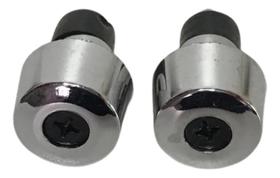 Peso de Guidão Universal Cromado c/ Bucha