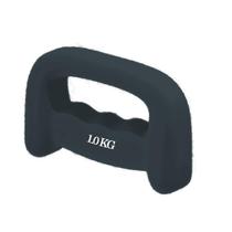Peso De Mao Halter Boxing Dumbell 1kg Revestido Musculacao Treino Fitness Exercicio Fisico Academia Fisoterapia Preto