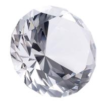 Peso de papel Crystal Diamond LONGWIN 100mm K9 Crystal