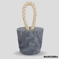 Peso de porta cinza marmorizado 3kg - Maroubra