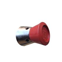 Peso globo para panela de pressao simples cromado vermelho com prata