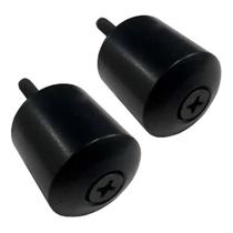 Peso Guidão Cargo 160 Preto Par Com Parafuso