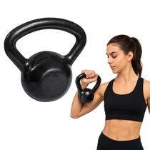 Peso Halter 16Kg Emborrachado Academia Fitness exercício funcional Acte