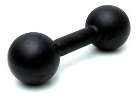 Peso Halter Para Musculação 1kg Preto Ferro - Fundidos de Minas