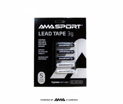 Peso para Balance de Raquete Ama Sport ( 5 chumbos adesivos com 3 gr cada)