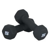 Pesos de halteres CAP Barbell Neoprene de 2,5 kg, par preto Pesos de halteres CAP Barbell Neoprene de 2,5 kg, par preto