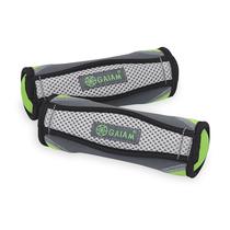 Pesos de Mão Gaiam 4 lb, Conjunto de Halteres Macios com Alça