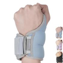 Pesos de pulso AceSpear com presilhas de polegar para homens e mulheres 1 libras* 2 2 libras* 2 3 libras* 2 pesos no tornozelo Luvas pesadas para corrida, treinamento de força e exercícios de caminhada (azul, 3 libras x 2)