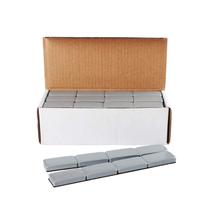 Pesos de roda YIZBAP Grey 1 onça 72 unidades com adesivo preto