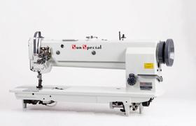 Pespontadeira fixa, 2 agulhas, transporte triplo, 46 CM