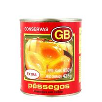Pêssego em calda extra gb 450g - GERALDO BERTOLDI Pêssego em calda extra gb 450g - GERALDO BERTOLDI