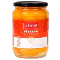 Pêssego Em Calda Grego La Pastina 410g Pêssego Em Calda Grego La Pastina 410g