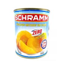 Pessego Em Calda Schramm Zero Açucar 800gr